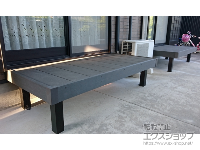 滋賀県甲賀市ののウッドデッキ リウッドデッキ 200 施工例