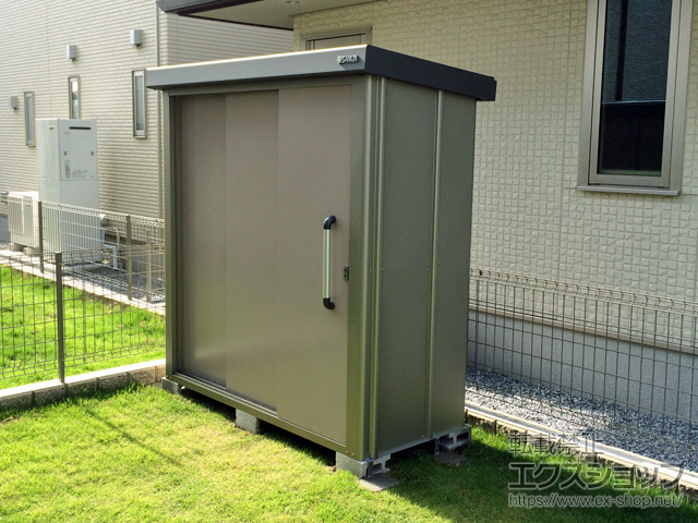 埼玉県越谷市のの物置・屋外倉庫 エスケーエイト SK8-50 一般型 1800×800×1940 SK8-50 施工例