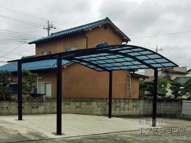 群馬県高崎市ののカーポート レイナツインポートグラン　積雪〜20cm対応 施工例