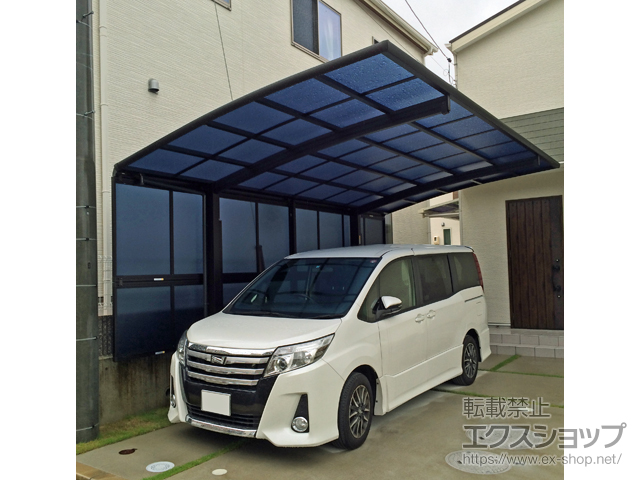 広島県廿日市市ののカーポート レイナポートグラン　積雪〜20cm対応 施工例