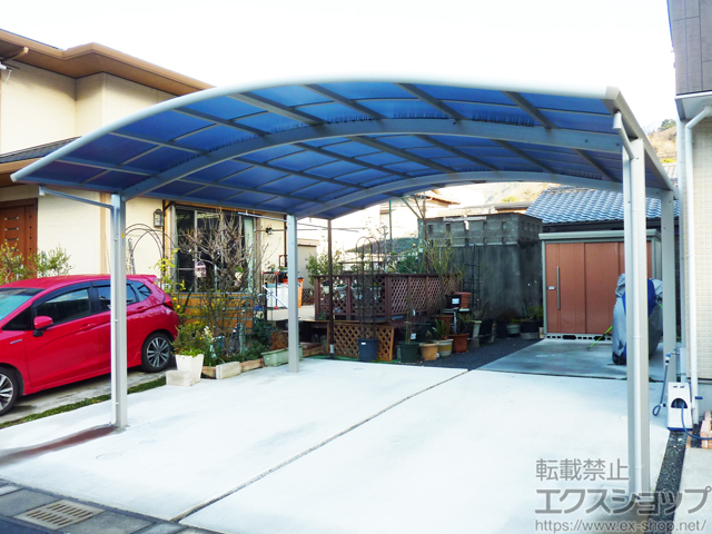 静岡県沼津市ののカーポート レイナツインポートグラン　積雪〜20cm対応 施工例