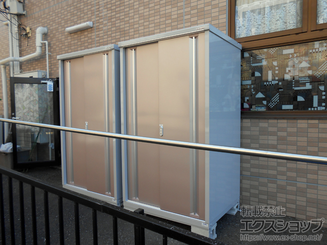 神奈川県川崎市のの物置・屋外倉庫 シンプリー 一般型（MJX-119E-AR） 施工例