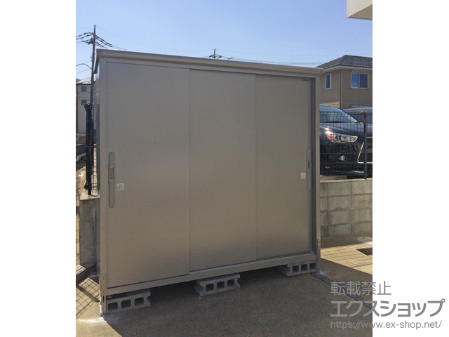 神奈川県横浜市のの物置・屋外倉庫 エスモ 一般型（ESD-2109AGL-SS） 施工例