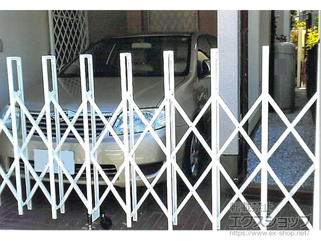 東京都練馬区ののカーゲート トリップゲート RB型 ノンレール 片開き 30S 施工例