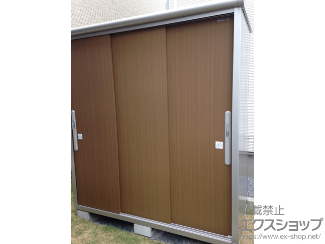 千葉県千葉市のの物置・屋外倉庫 エスモ 一般型（ESD-1809AGL-WB） 施工例