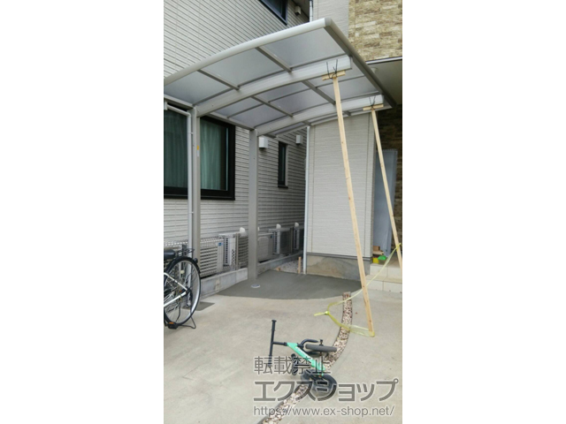 千葉県野田市ののサイクルポート・駐輪場 レイナポートグランミニ 積雪〜20cm対応 施工例