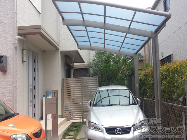 大阪府箕面市のの ネスカR (ラウンドスタイル) 積雪〜20cm対応 施工例