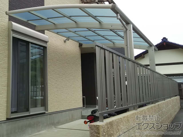 静岡県沼津市ののカーポート レイナポートグラン　積雪〜20cm対応 施工例