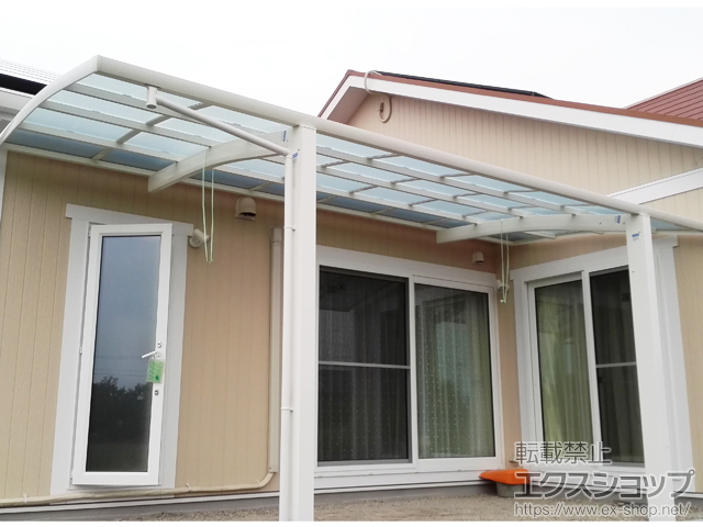 熊本県球磨郡錦町ののカーポート レイナポートグラン　積雪〜20cm対応 施工例