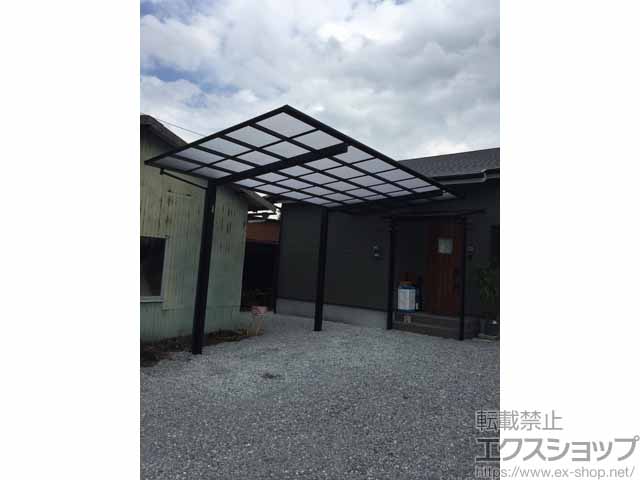 宮崎県東諸県郡国富町ののカーポート エフルージュグラン　積雪〜20cm対応 施工例