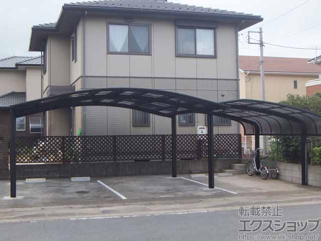 茨城県神栖市ののカーポート レイナツインポートグラン　積雪〜20cm対応 施工例