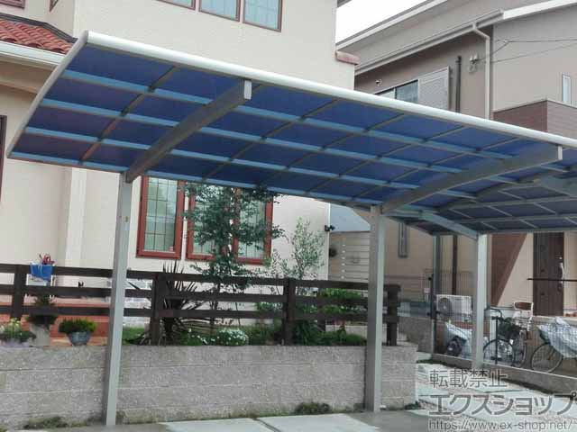 兵庫県川西市ののカーポート レイナポートグラン　積雪〜20cm対応 施工例