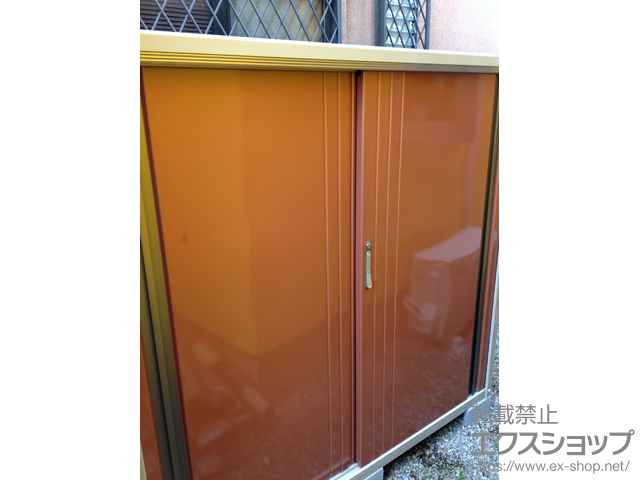 東京都町田市のの物置・屋外倉庫 グランプレステージジャスト(M-175BF WT) 施工例