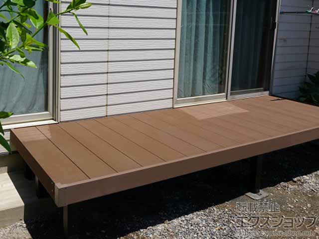 山梨県韮崎市ののウッドデッキ マージウッドデッキ 施工例