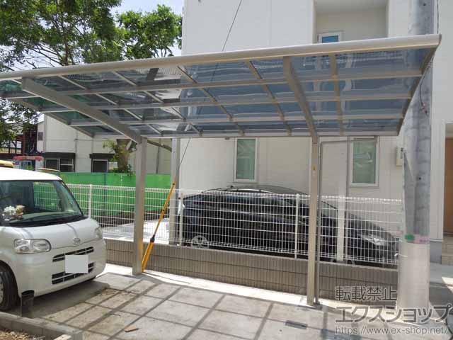 神奈川県横浜市ののカーポート プレシオスポート 積雪〜20cm対応 施工例