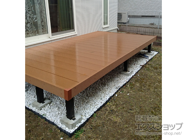 宮城県仙台市ののウッドデッキ マージウッドデッキ 施工例