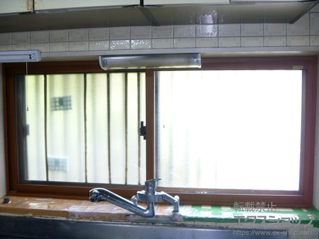 神奈川県相模原市のの二重窓（内窓） インプラス ダストバリア仕様 引違い窓 2枚建 施工例