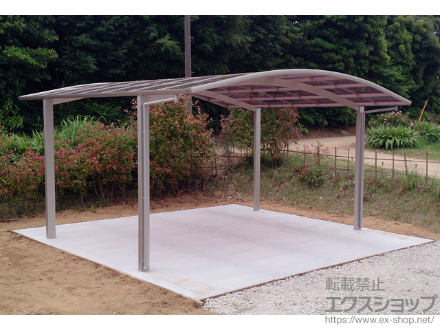 千葉県銚子市ののカーポート レイナツインポートグラン　積雪〜20cm対応 施工例