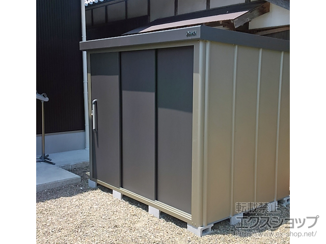 兵庫県丹波市のの物置・屋外倉庫 エスケーエイト SK8-100 一般型 2200×1600×1940 SK8-100 施工例