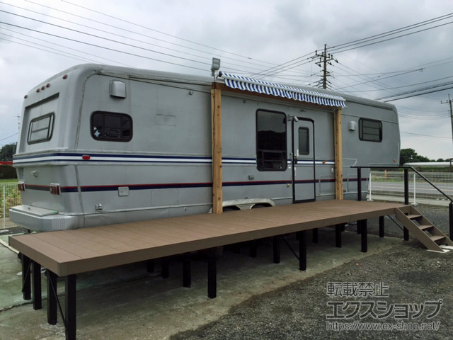 茨城県常総市ののウッドデッキ リウッドデッキ 200 施工例