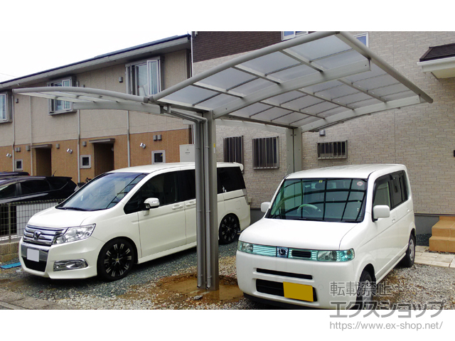 静岡県浜松市ののカーポート レイナポートグラン Y合掌　積雪〜20cm対応 施工例