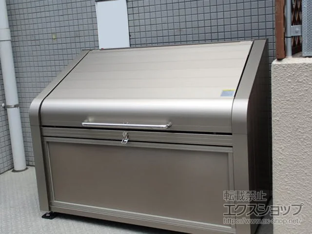 東京都新宿区の三協アルミのゴミステーション・ゴミストッカー ダスティンG ボックスタイプ 目隠しタイプ 施工例