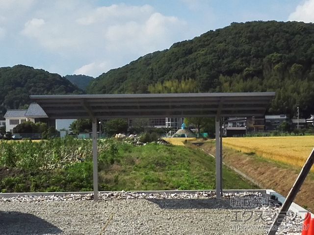 兵庫県たつの市ののカーポート プレシオスポート 積雪〜20cm対応 施工例