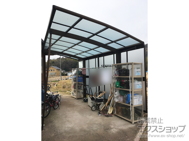 岡山県瀬戸内市ののカーポート レイナポートグラン　積雪〜20cm対応 施工例
