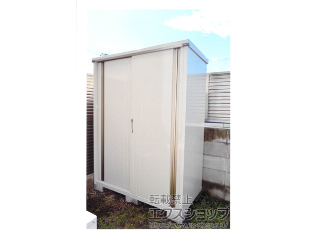 埼玉県新座市のの物置・屋外倉庫 グランプレステージジャスト 1488×750×1900 M-157A-T-WW 施工例