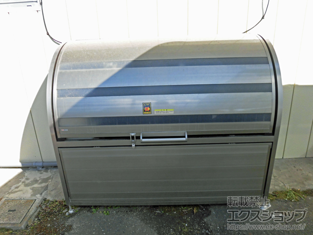 茨城県常陸太田市ののゴミステーション ゴミストッカー AP2型 GSAP2-1512SC 施工例