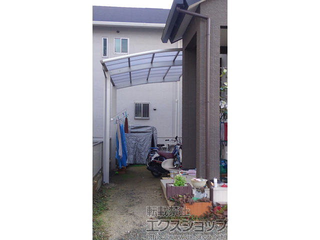 熊本県上益城郡嘉島町ののカーポート レイナポートグラン　積雪〜20cm対応 施工例