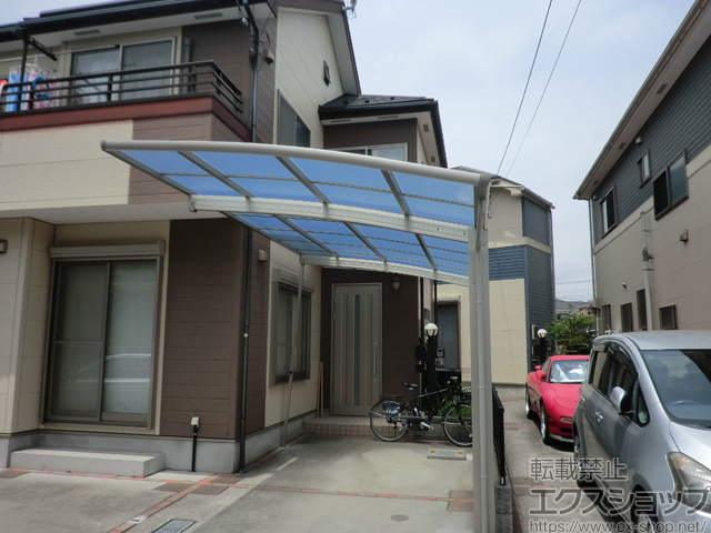 埼玉県上尾市ののカーポート レイナポートグラン　積雪〜20cm対応 施工例