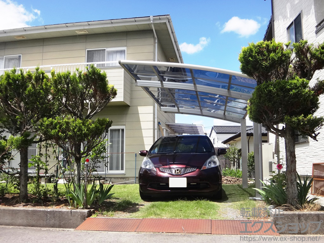 長野県上田市ののカーポート レイナポートグラン　積雪〜20cm対応 施工例