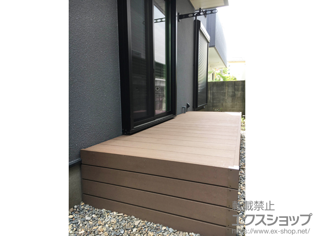 東京都杉並区ののウッドデッキ マージウッドデッキ 施工例