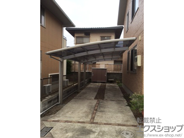 大分県別府市ののカーポート レイナポートグラン 延長　積雪〜20cm対応 施工例