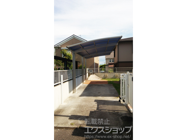 和歌山県和歌山市ののカーポート レイナポートグラン 延長　積雪〜20cm対応 施工例