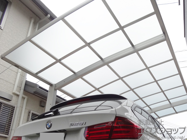 栃木県宇都宮市ののカーポート レイナポートグラン　積雪〜20cm対応 施工例