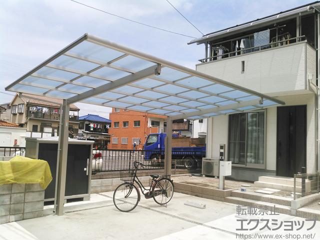 埼玉県朝霞市ののカーポート エフルージュグラン　積雪〜20cm対応 施工例