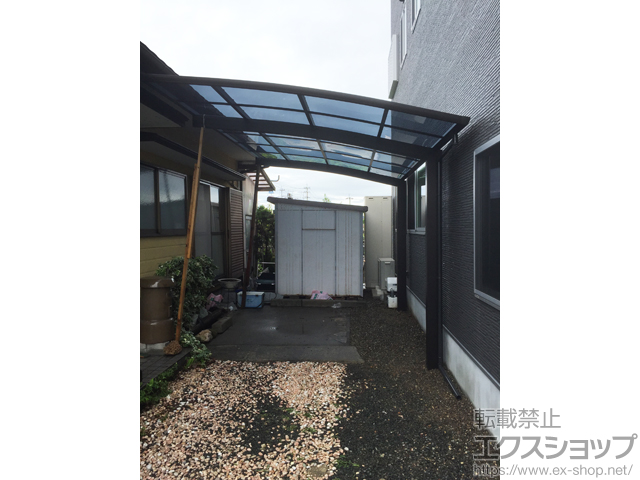 愛媛県西条市ののカーポート プレシオスポート 積雪〜20cm対応 施工例