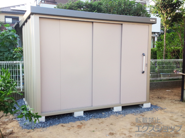 茨城県稲敷郡美浦村のの物置・屋外倉庫 エスケーエイト SK8-130 一般型 2600×1600×1940 SK8-130 施工例