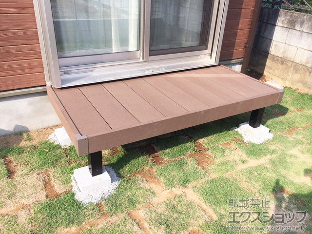 埼玉県坂戸市ののウッドデッキ マージウッドデッキ 施工例