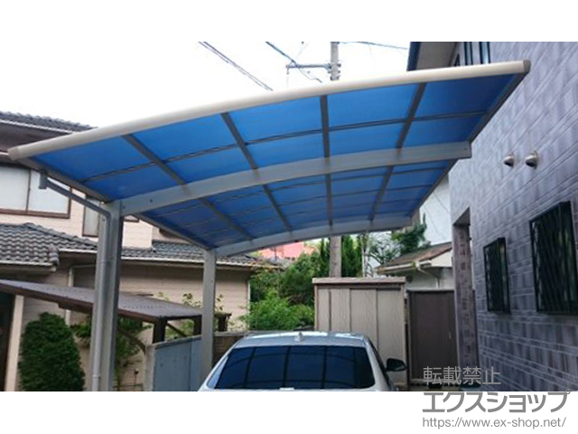 愛媛県伊予郡砥部町ののカーポート レイナポートグラン　積雪〜20cm対応 施工例