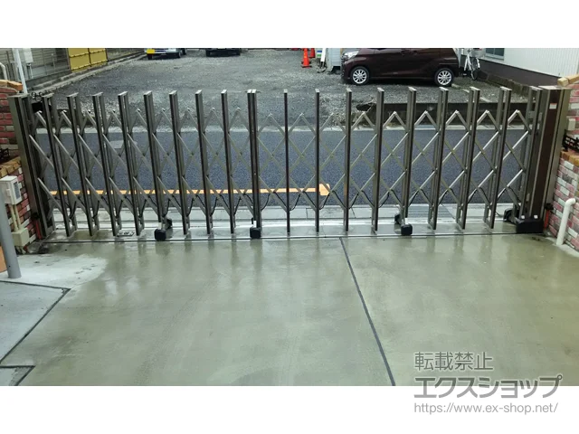 ��ʌ��������܎s��LIXIL ���N�V��(TOEX)�̃J�[�Q�[�g �O�����V���C��C�^�C�v �d���^�C�v �t���b�g���[�� �ЊJ�� 600S �{�H��