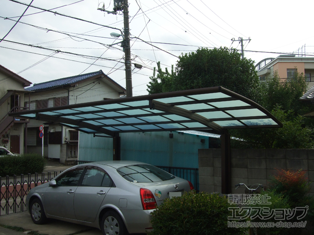 東京都板橋区ののカーポート レイナポートグラン　積雪〜20cm対応 施工例