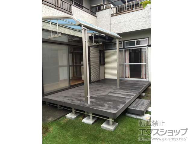 神奈川県川崎市ののウッドデッキ リウッドデッキ 200 施工例