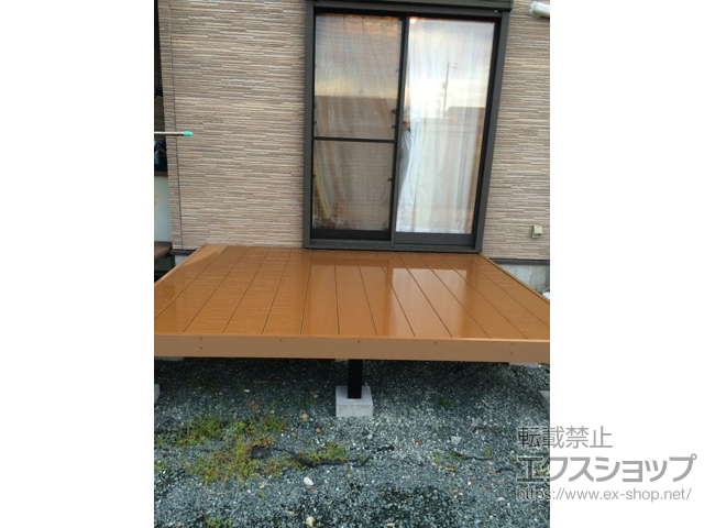 静岡県掛川市ののウッドデッキ マージウッドデッキ 施工例