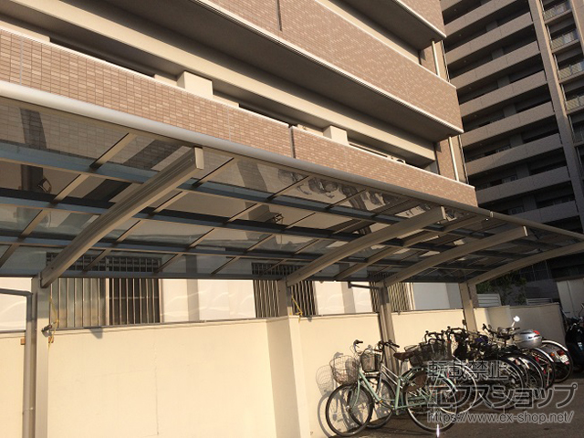 福岡県福岡市ののカーポート プレシオスポート 積雪〜20cm対応 施工例