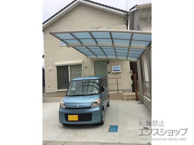 愛知県岡崎市ののカーポート レイナポートグラン　積雪〜20cm対応 施工例