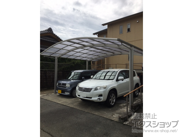 三重県多気郡明和町ののカーポート レイナツインポートグラン　積雪〜20cm対応 施工例