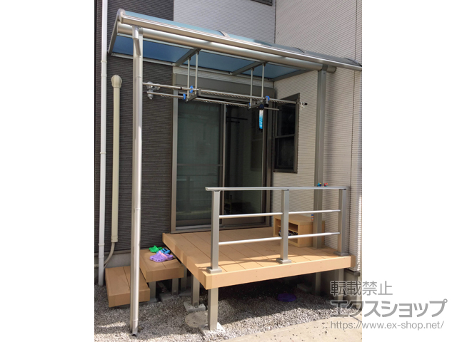 埼玉県所沢市ののウッドデッキ リウッドデッキ 200 施工例